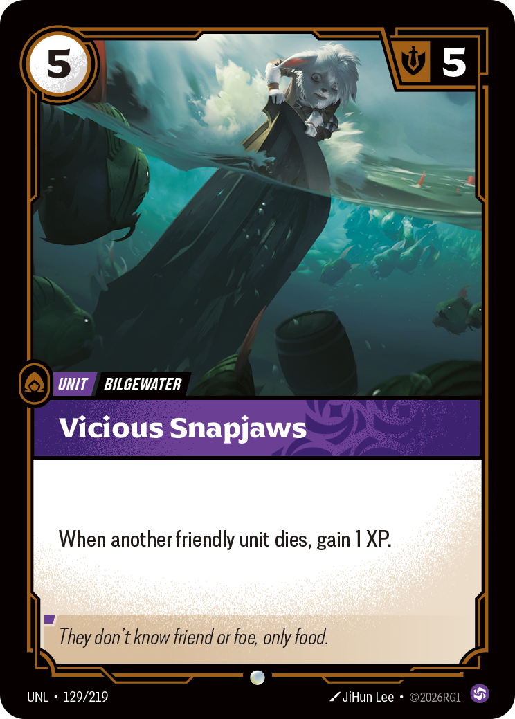 Vicious Snapjaws art
