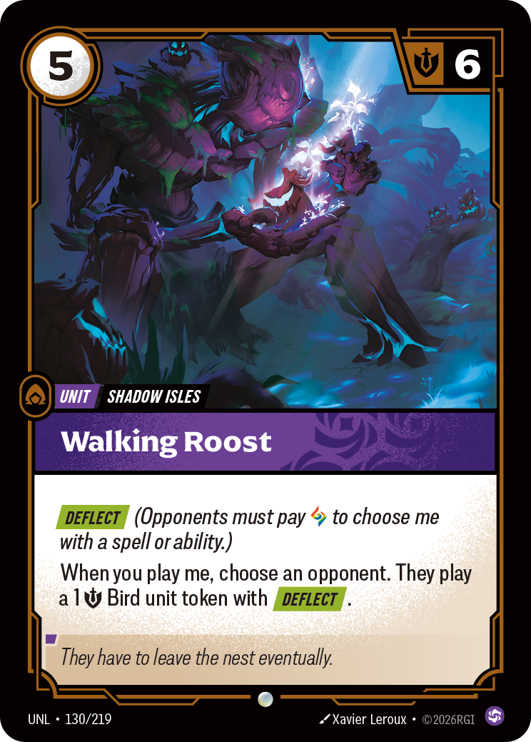Walking Roost art