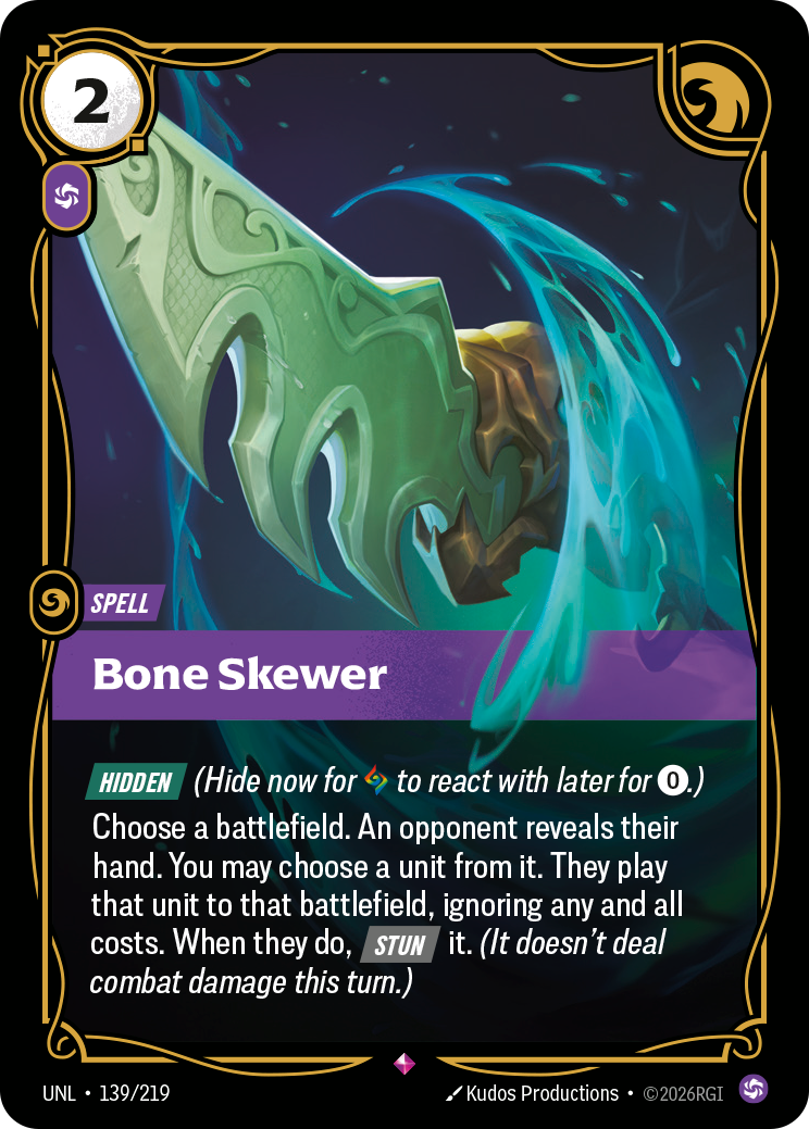 Bone Skewer art
