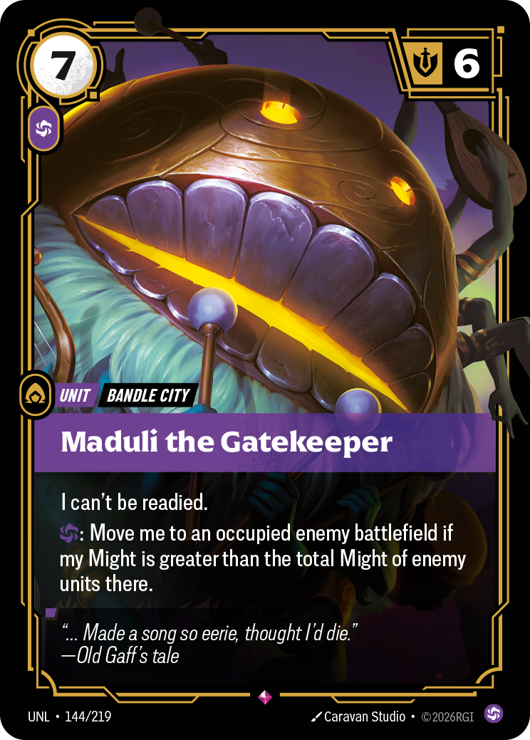Maduli the Gatekeeper art
