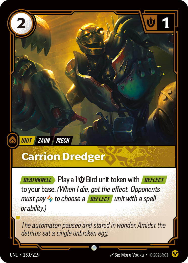 Carrion Dredger art