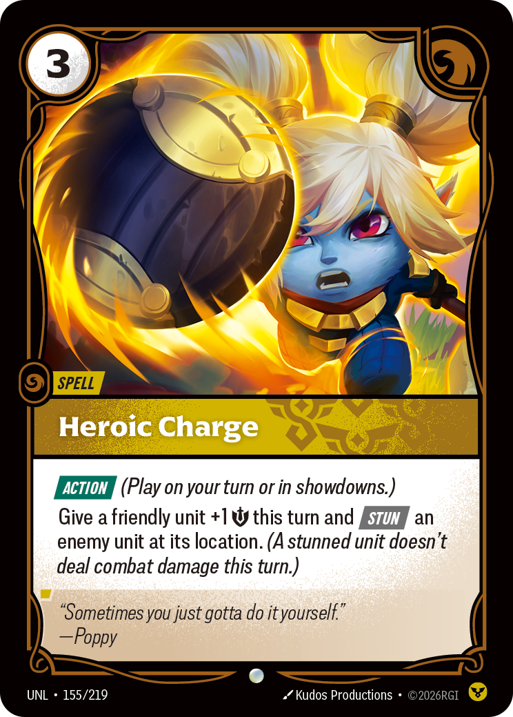 Heroic Charge art