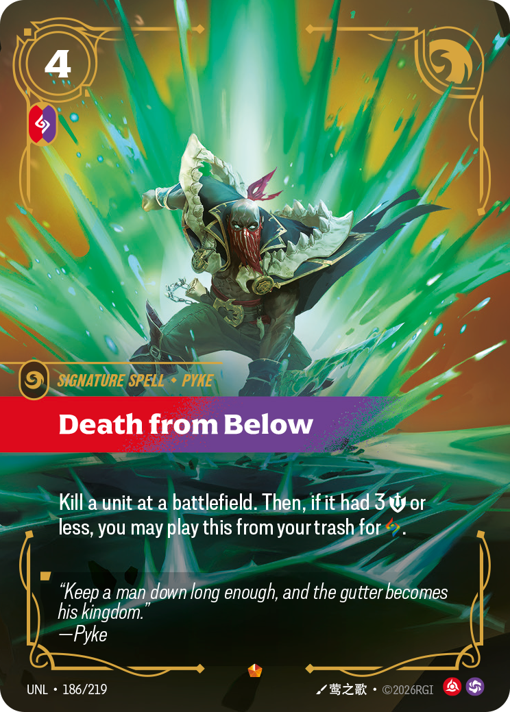 Death from Below art