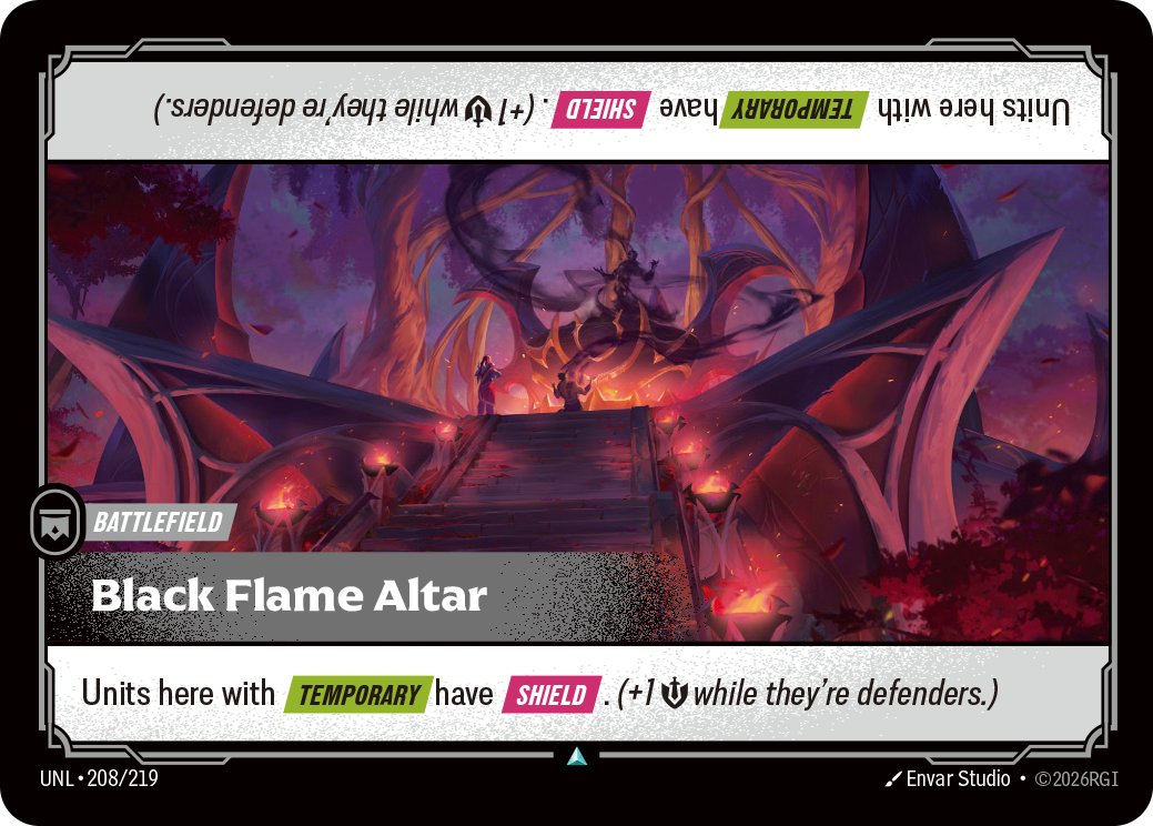 Black Flame Altar art