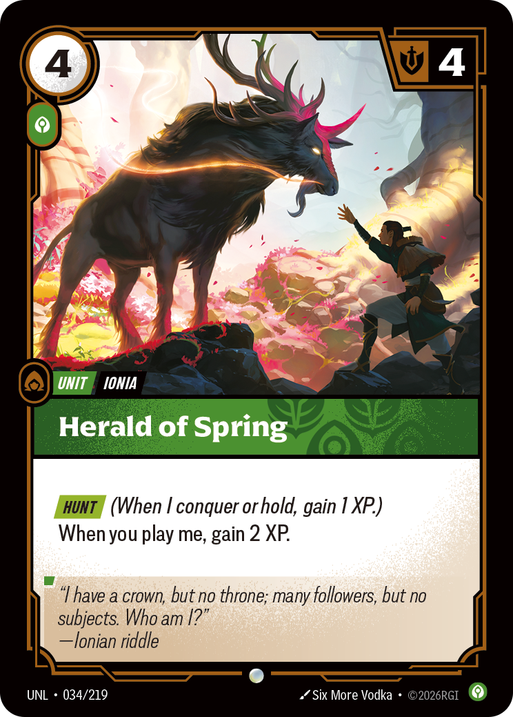 Herald of Spring art