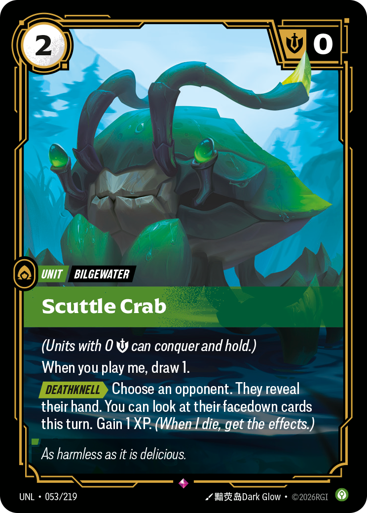 Scuttle Crab art