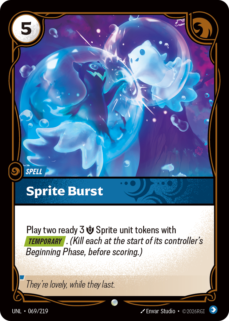 Sprite Burst art