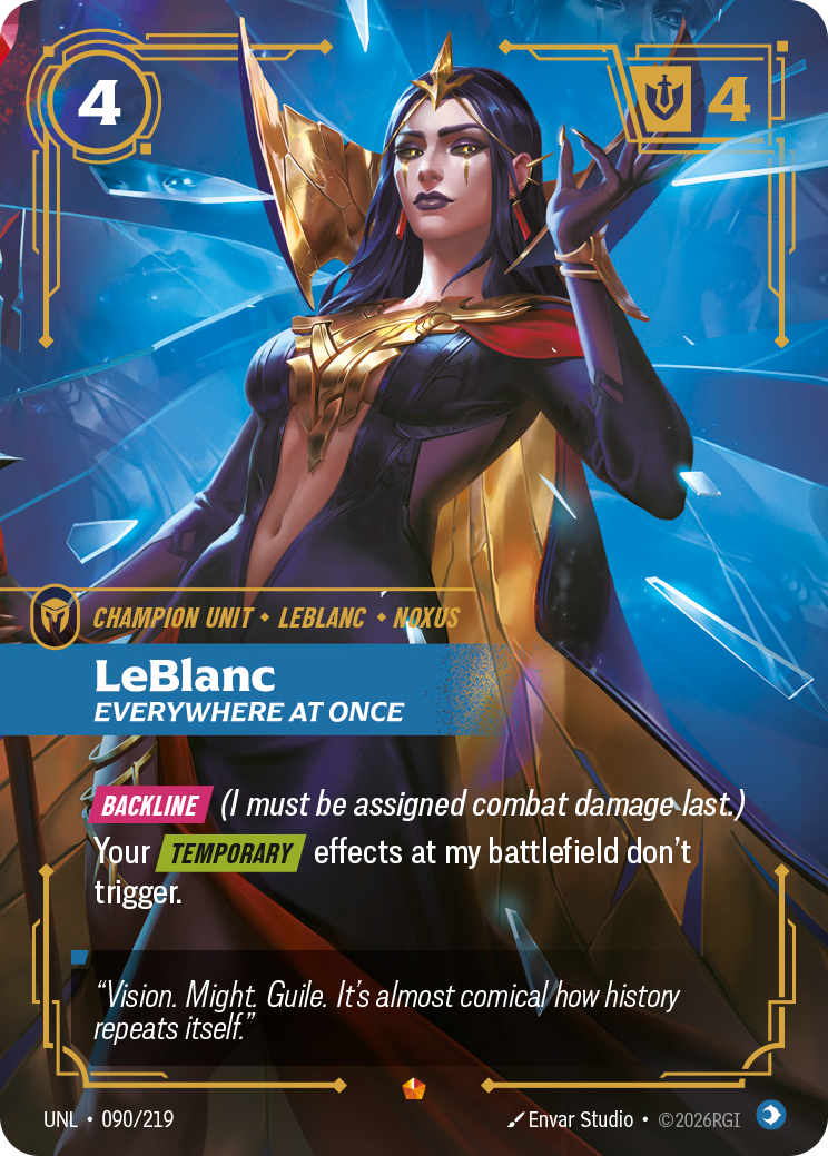 LeBlanc, Everywhere At Once card art