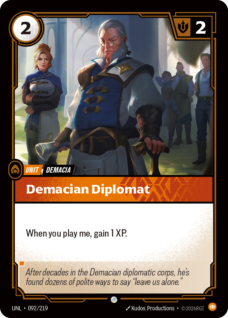 Demacian Diplomat art