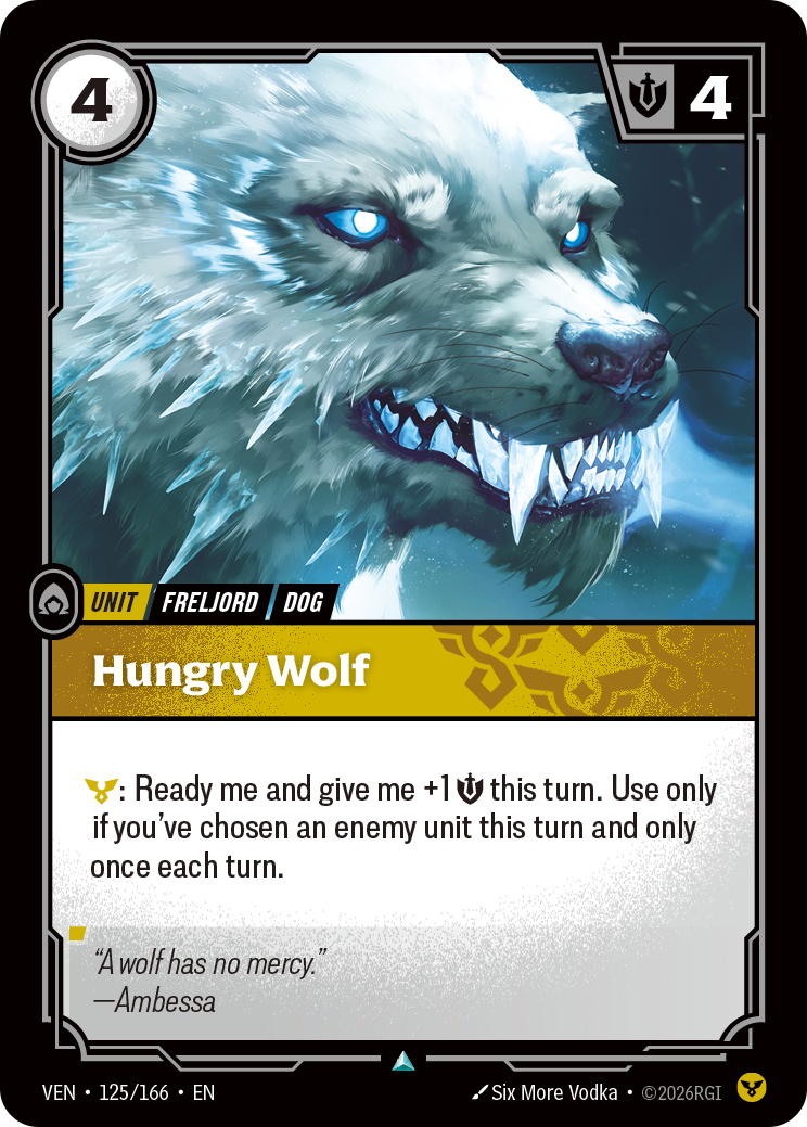 Hungry Wolf art