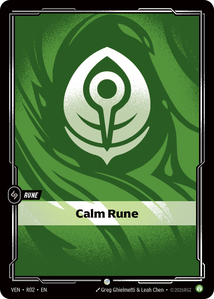 Calm Rune art