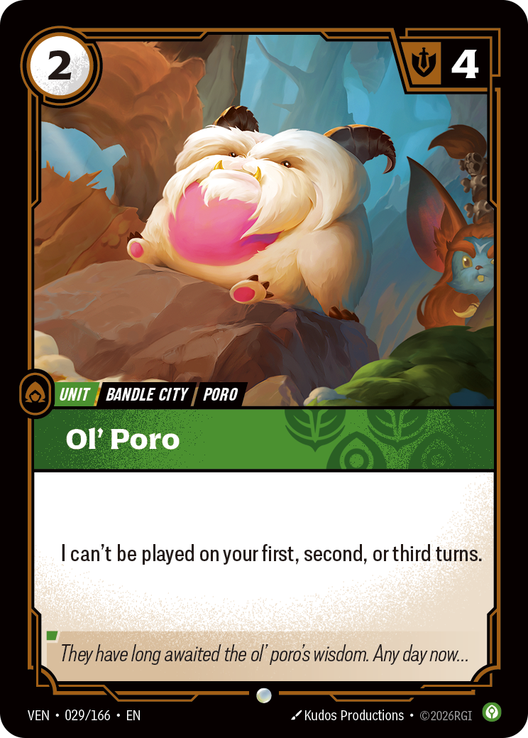 Ol' Poro art