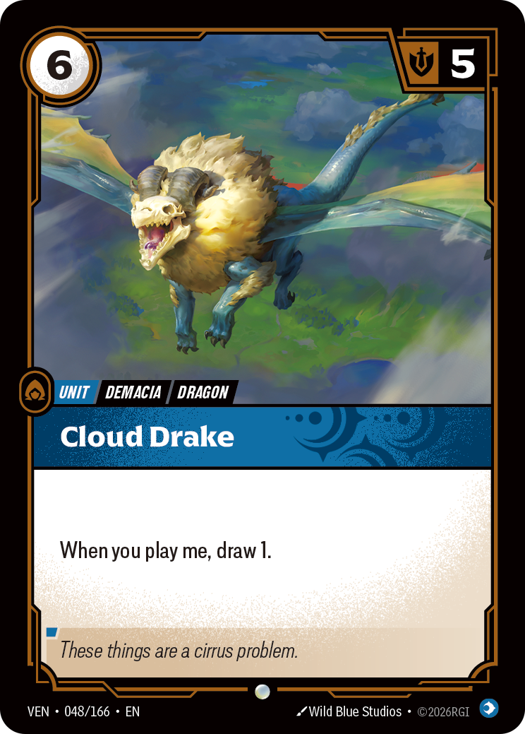Cloud Drake art