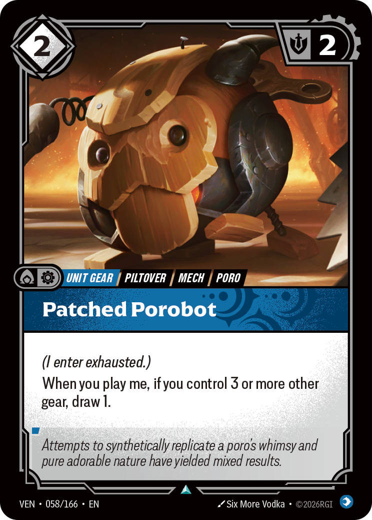 Patched Porobot art