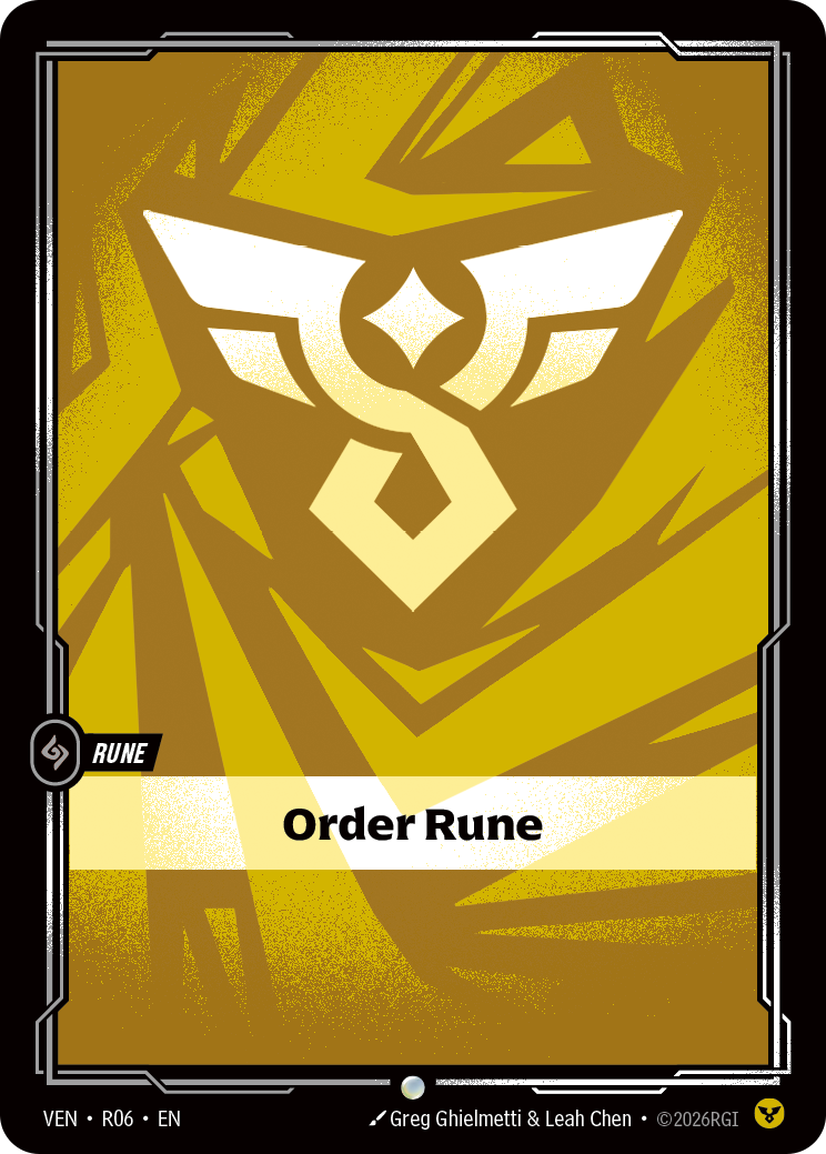Order Rune art