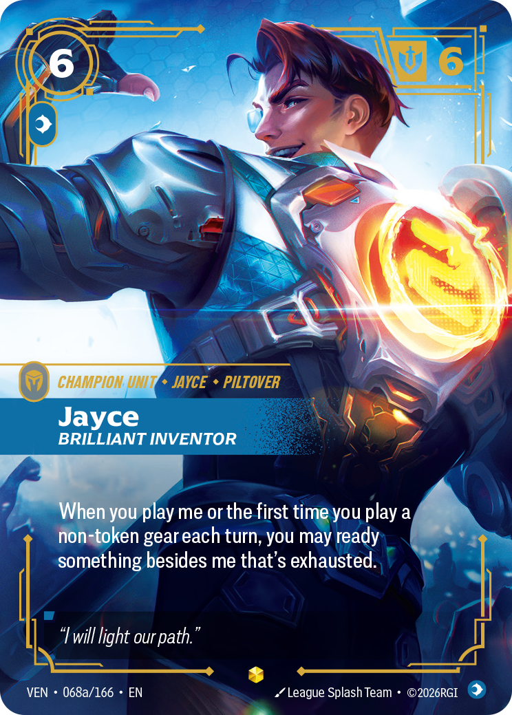 Jayce, Brilliant Inventor art