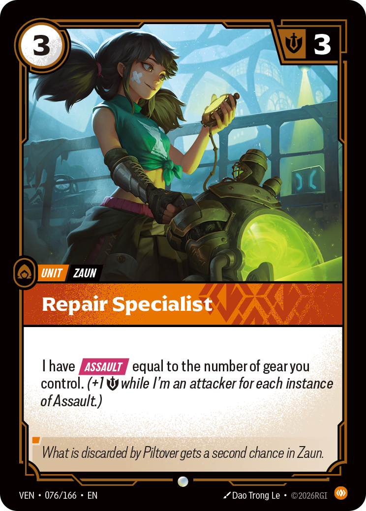 Repair Specialist art