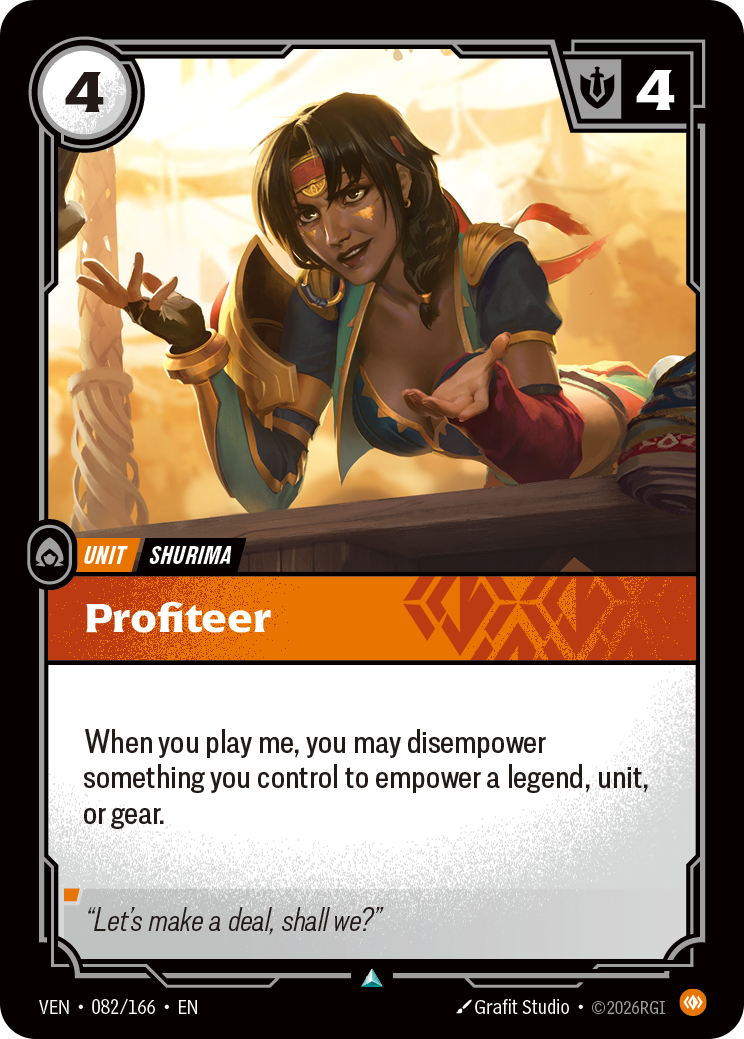 Profiteer art