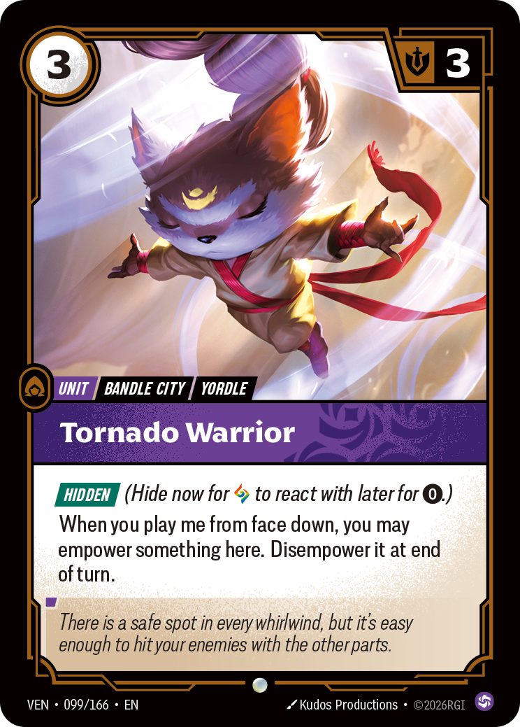 Tornado Warrior art