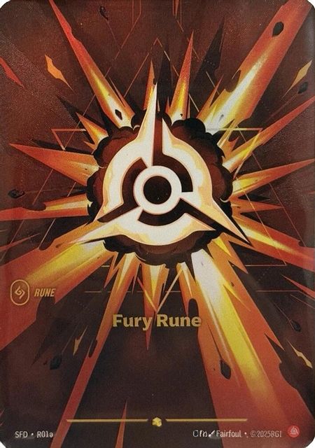 Fury Rune card art