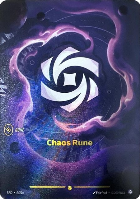 Chaos Rune card art