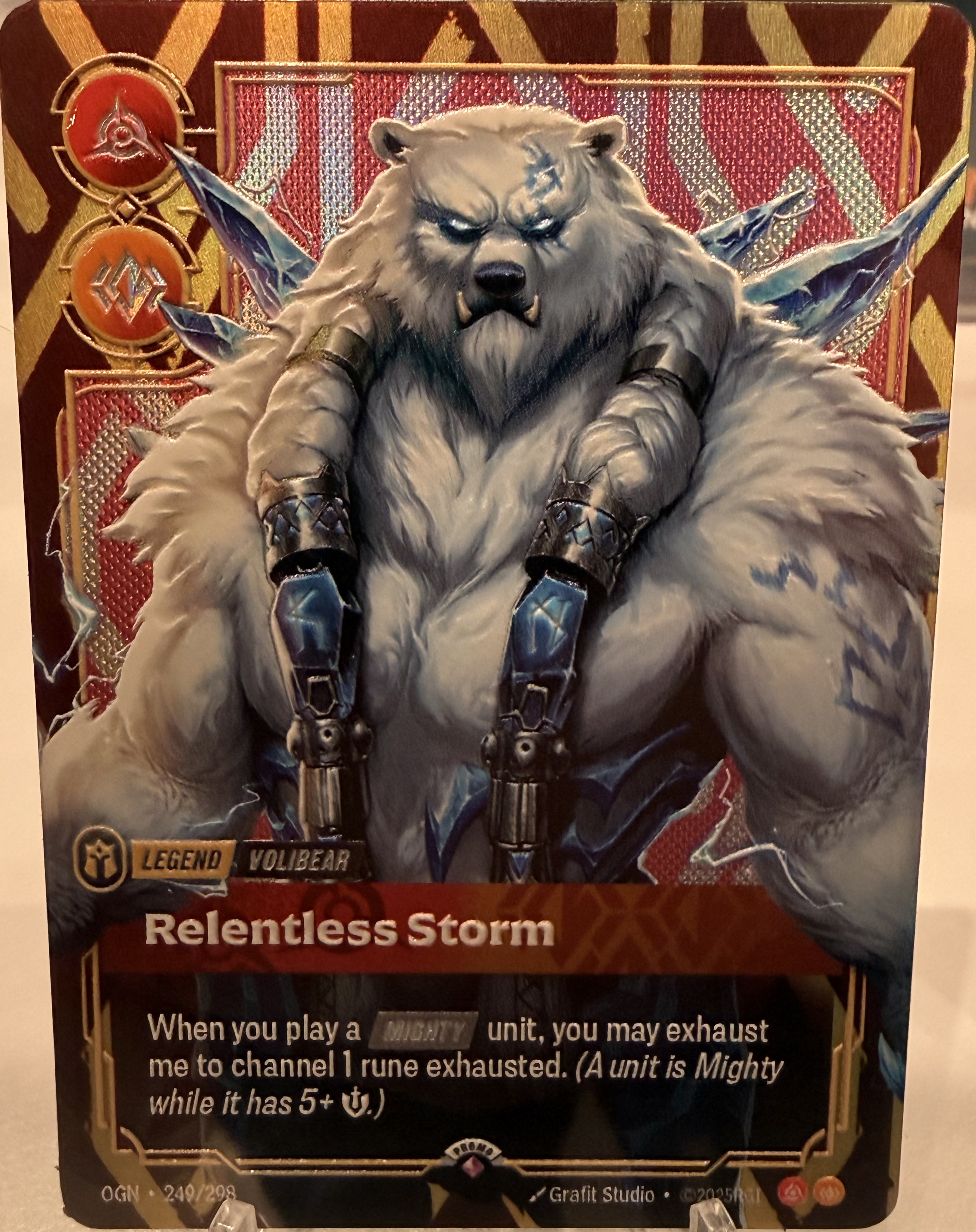 Relentless Storm art