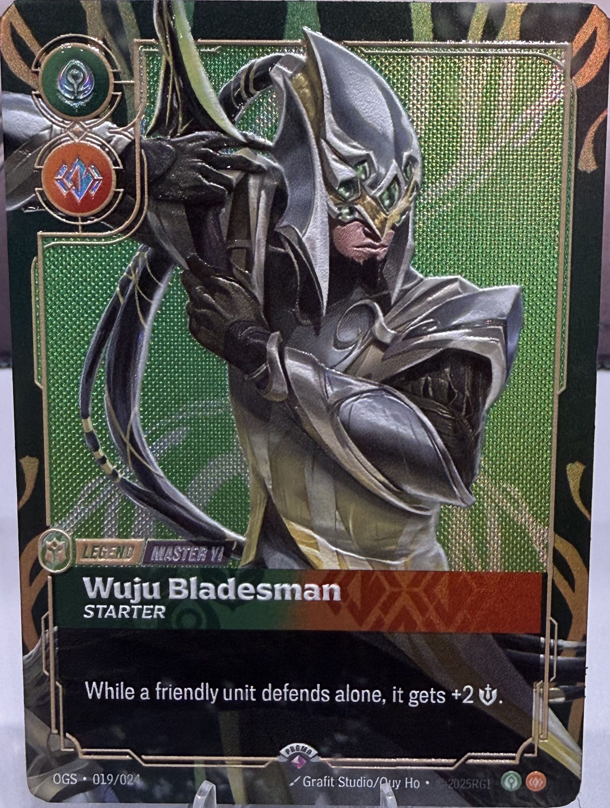 Wuju Bladesman - Starter art