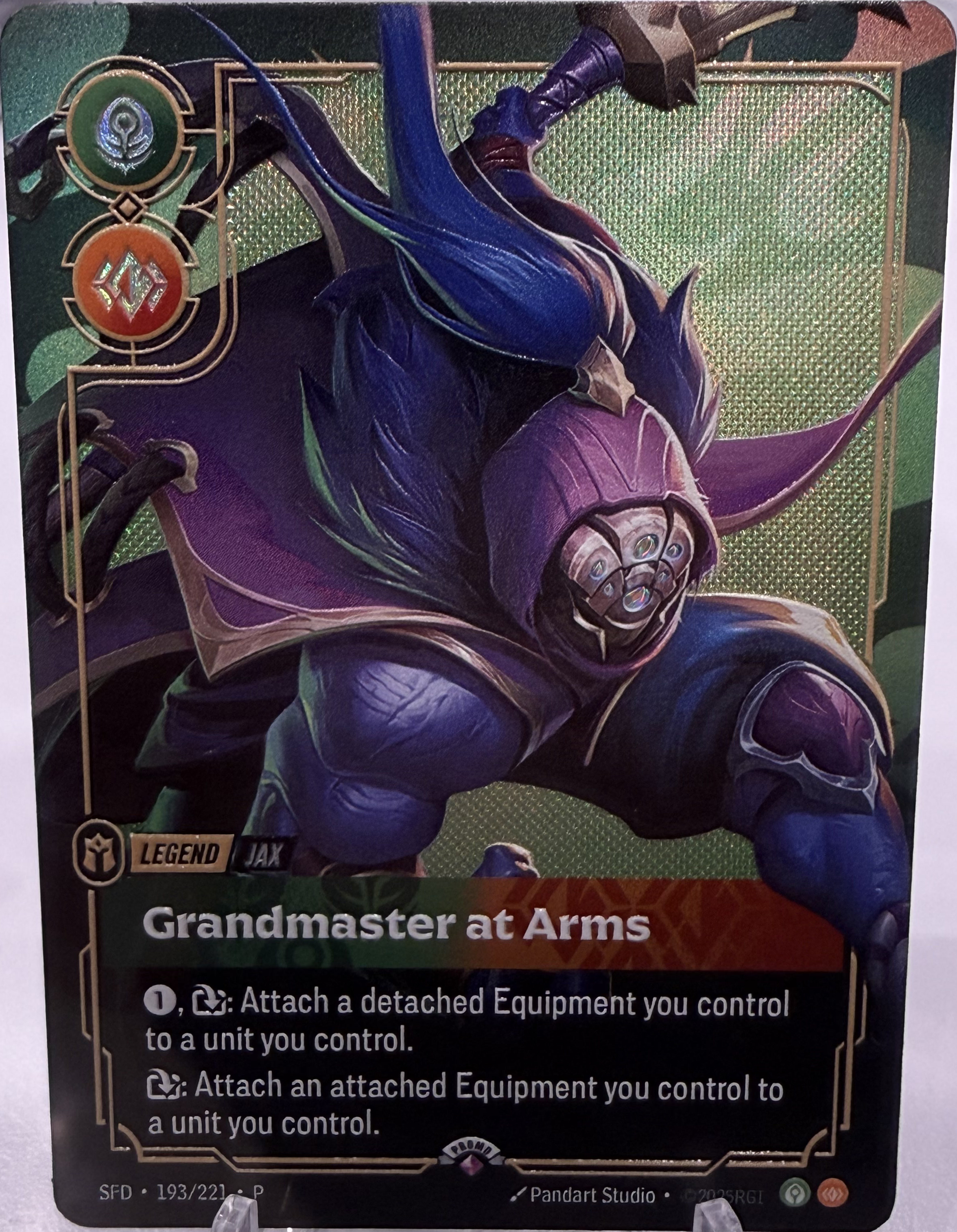 Grandmaster at Arms art