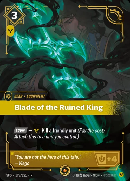 Blade of the Ruined King art