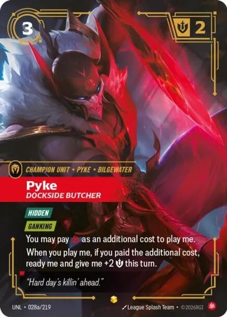 Pyke, Dockside Butcher card art