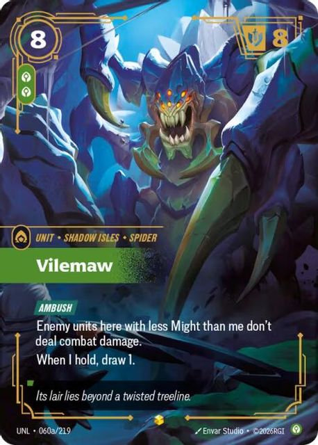 Vilemaw card art