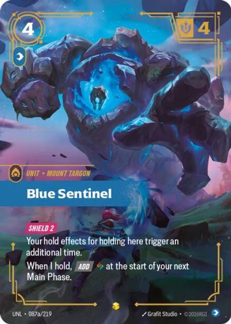 Blue Sentinel card art