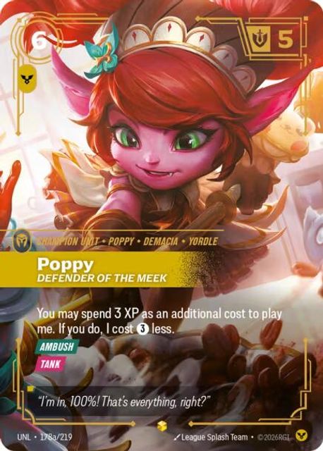 Poppy, Defender of the Meek card art