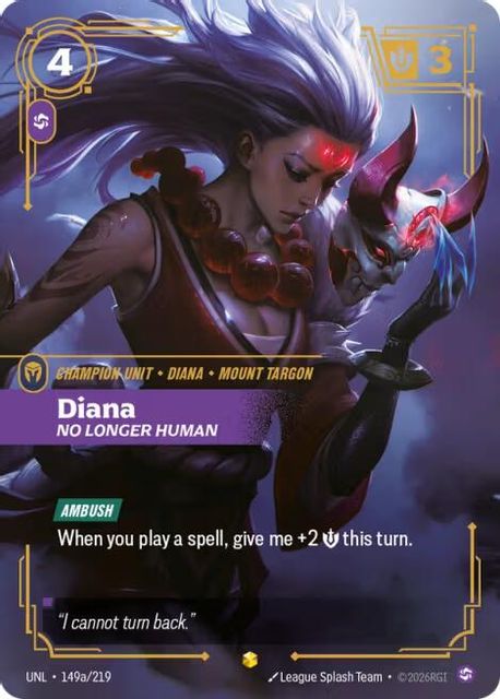Diana, No Longer Human card art