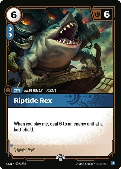 Riptide Rex art
