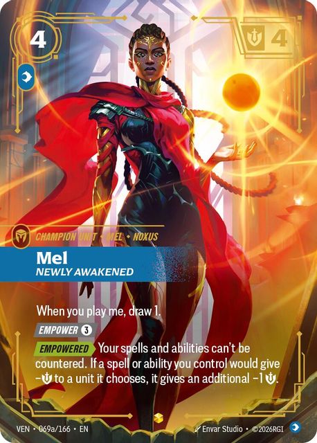 Mel, Newly Awakened card art