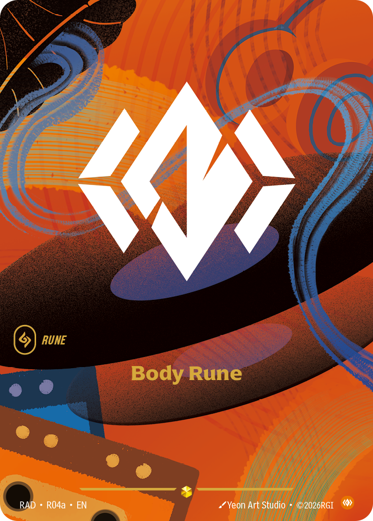 Body Rune card art