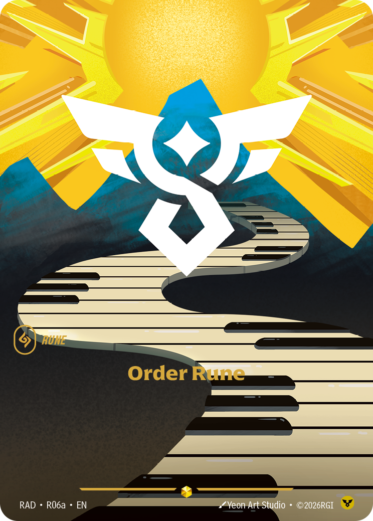 Order Rune card art