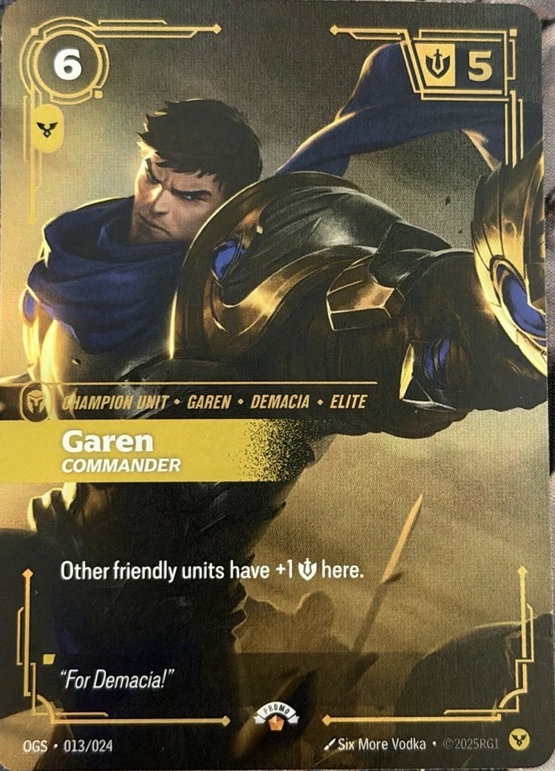 Garen, Commander art