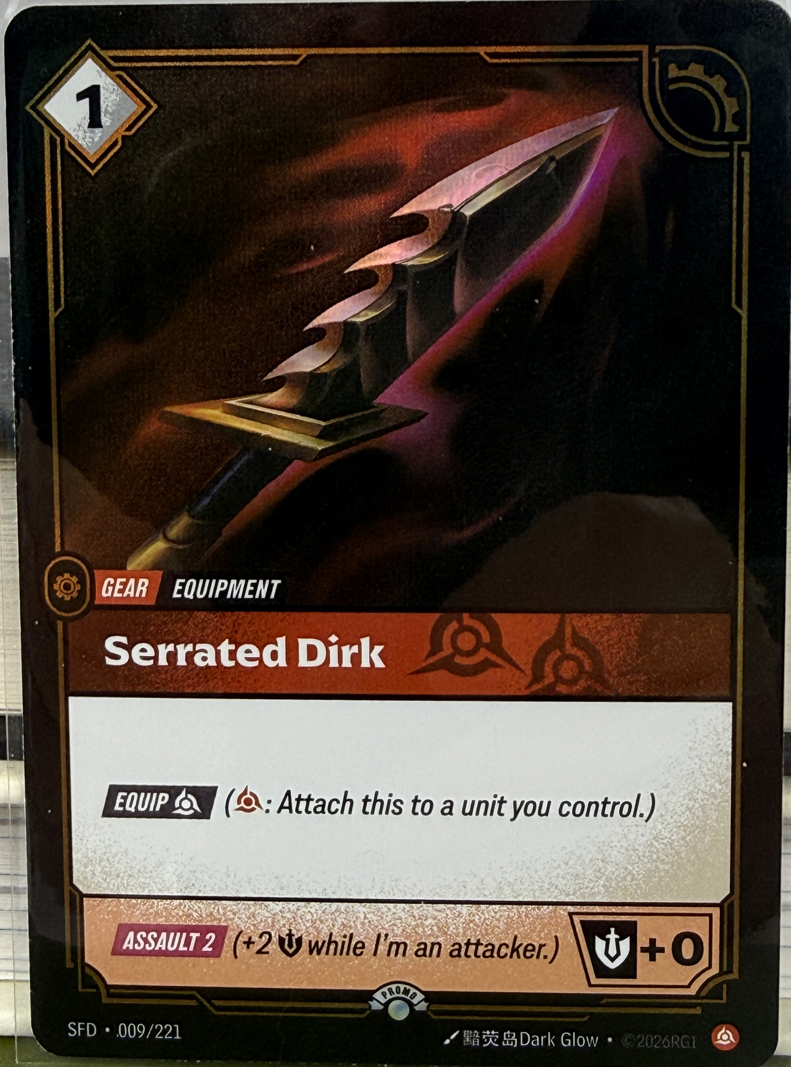 Serrated Dirk