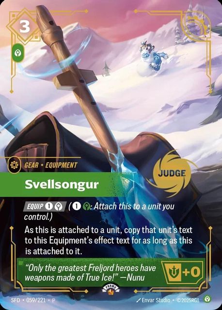 Svellsongur art
