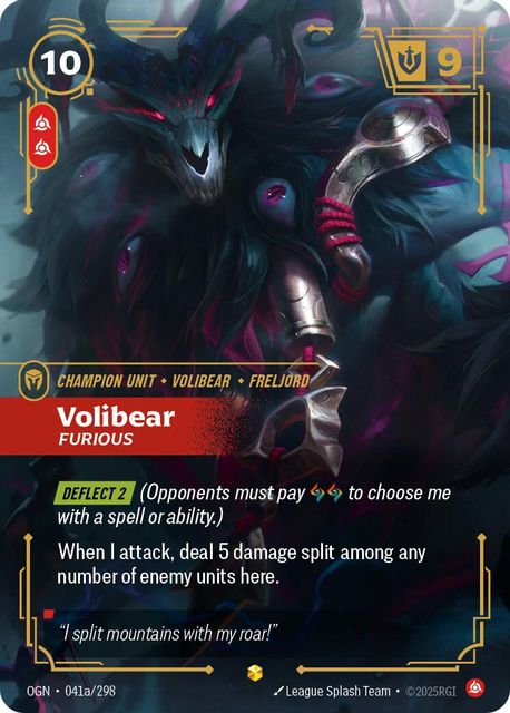 Volibear, Furious card art
