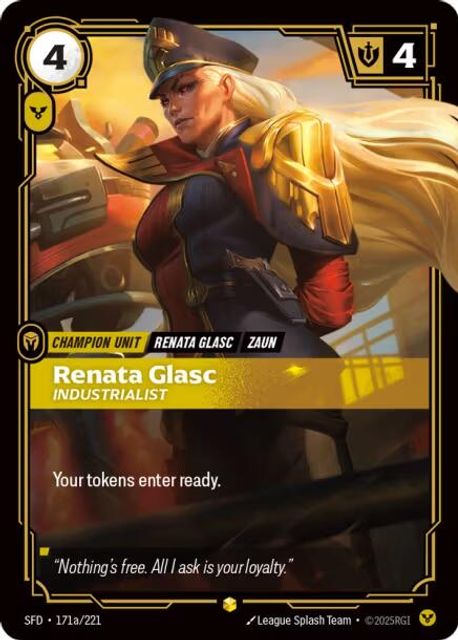 Renata Glasc, Industrialist card art